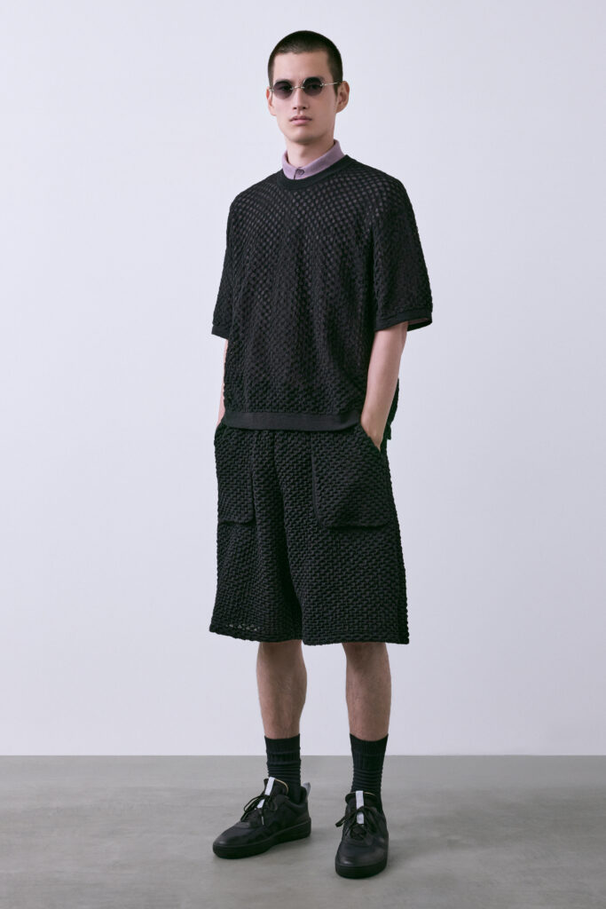 CFCL SS27 Men : habiter la lumière d'Aalto 39 CFCL LOOK 15