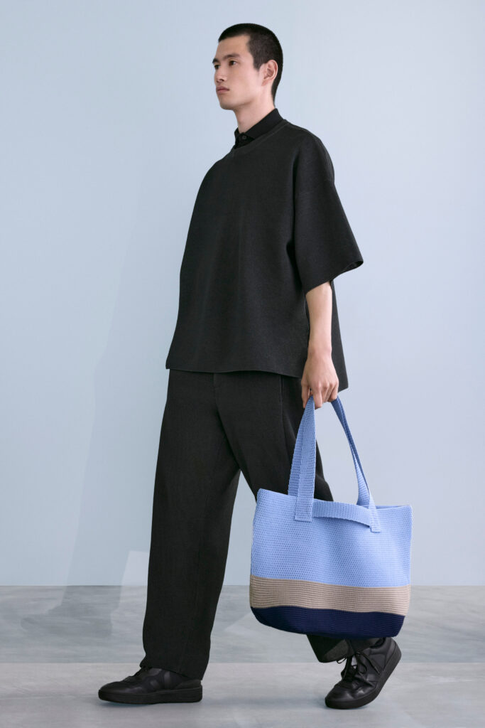 CFCL SS27 Men : habiter la lumière d'Aalto 45 CFCL LOOK 21