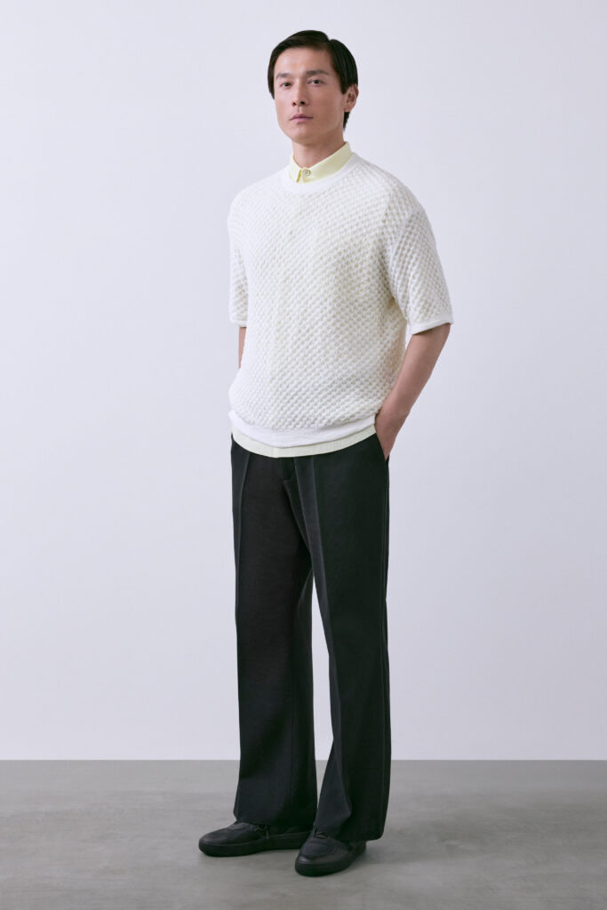 CFCL SS27 Men : habiter la lumière d'Aalto 29 CFCL LOOK 5