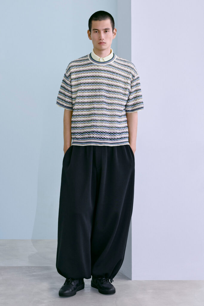 CFCL SS27 Men : habiter la lumière d'Aalto 32 CFCL LOOK 8