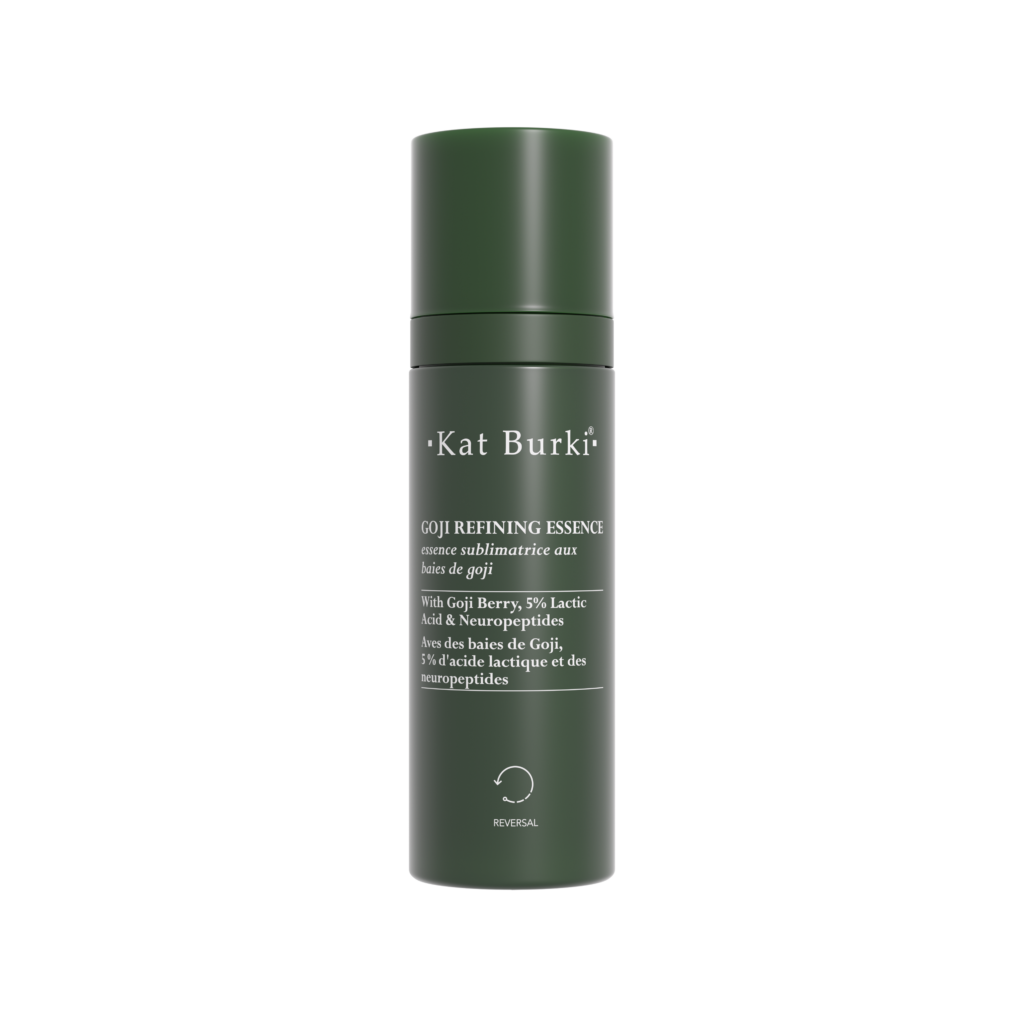 Kat Burki réinvente l'éclat avec la Goji Refining Essence 22 Goji Refining Essence Packshot 1