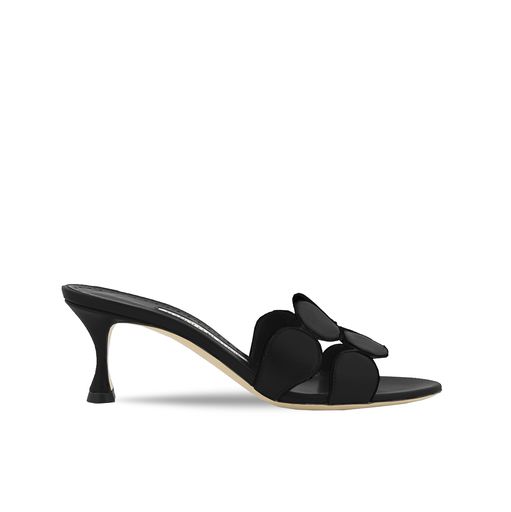 Manolo Blahnik et l’art de marcher : Paris comme carte personnelle 63 HARIBALMU NAPPA BLACK