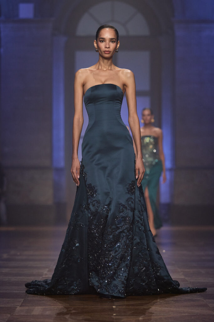 Haute Couture Week: La nature dans la collection Georges Hobeika Automne/Hiver 2026 32 Hobeika fw27 runway press look 37