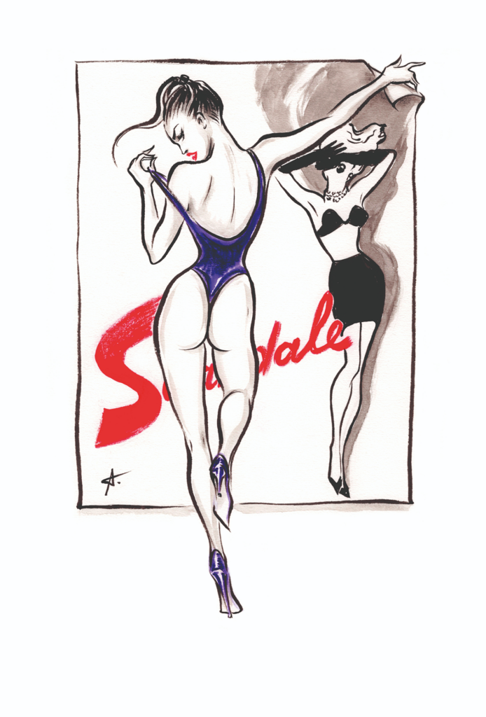 SCANDALE : une maison de lingerie choisit d'effacer son propre nom 25 ILLUSTRATION BY ANTOINE KRUK