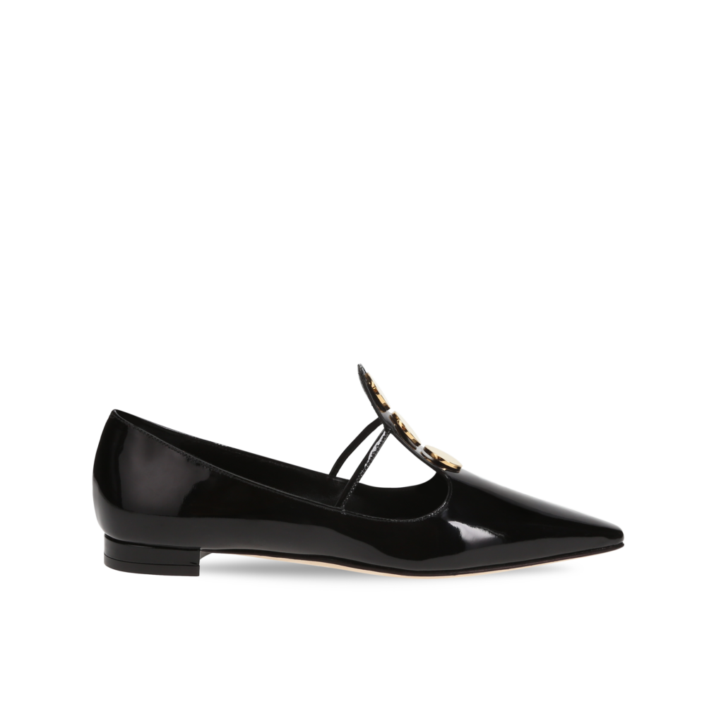 Manolo Blahnik et l’art de marcher : Paris comme carte personnelle 84 KHAFREFLAT PATENT BLACK