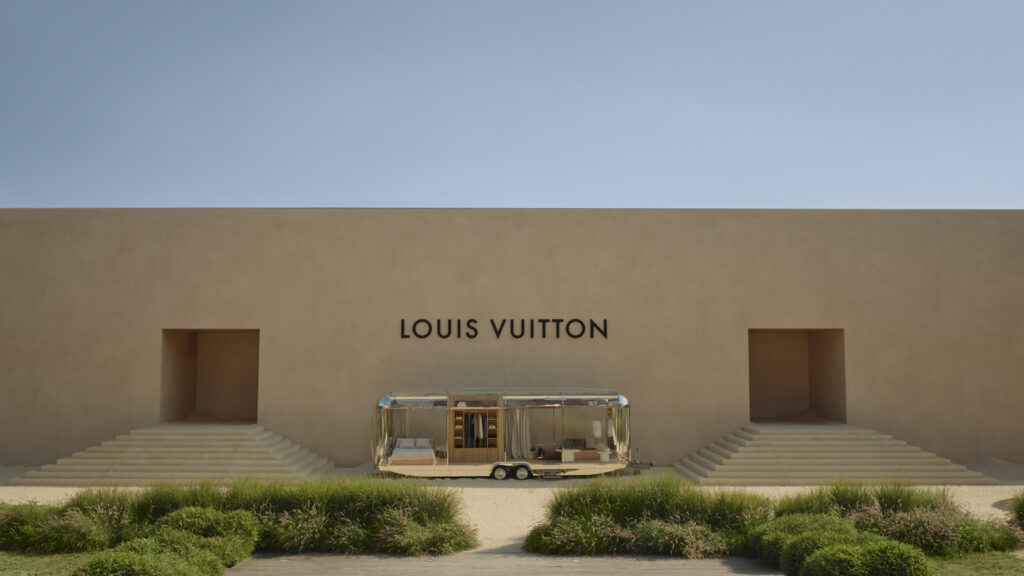 La vague comme grammaire masculine 72 LOUIS VUITTON MENrsquoS SPRING SUMMER EMPTY SET IMAGE 3