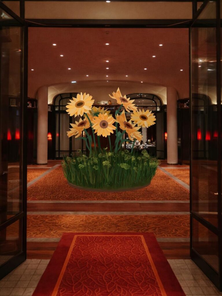 Le papier, la glace et le Palace 26 Le Royal Monceau Raffles Paris lobby ete 2026 3D