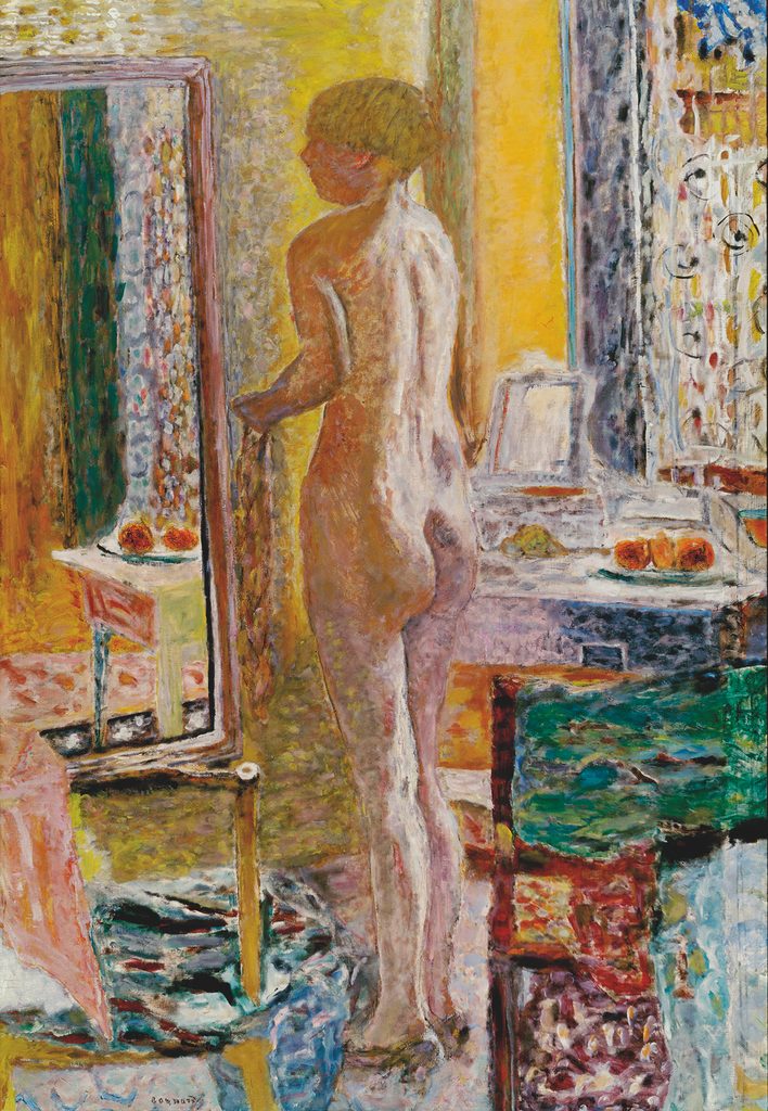 Fleurs de Reine, le portrait que Bonnard n'a pas peint 36 PB La Toilette dit aussi Nu au miroir dit aussi Nu devant la glace