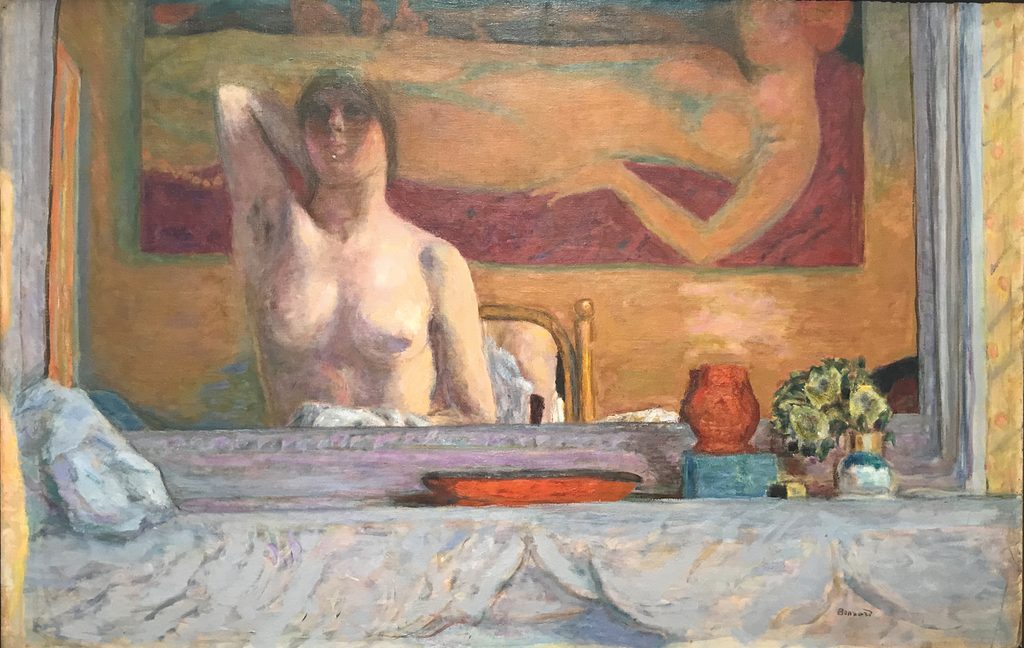 Fleurs de Reine, le portrait que Bonnard n'a pas peint 35 PB La cheminee 1916FONDATION PAULINE