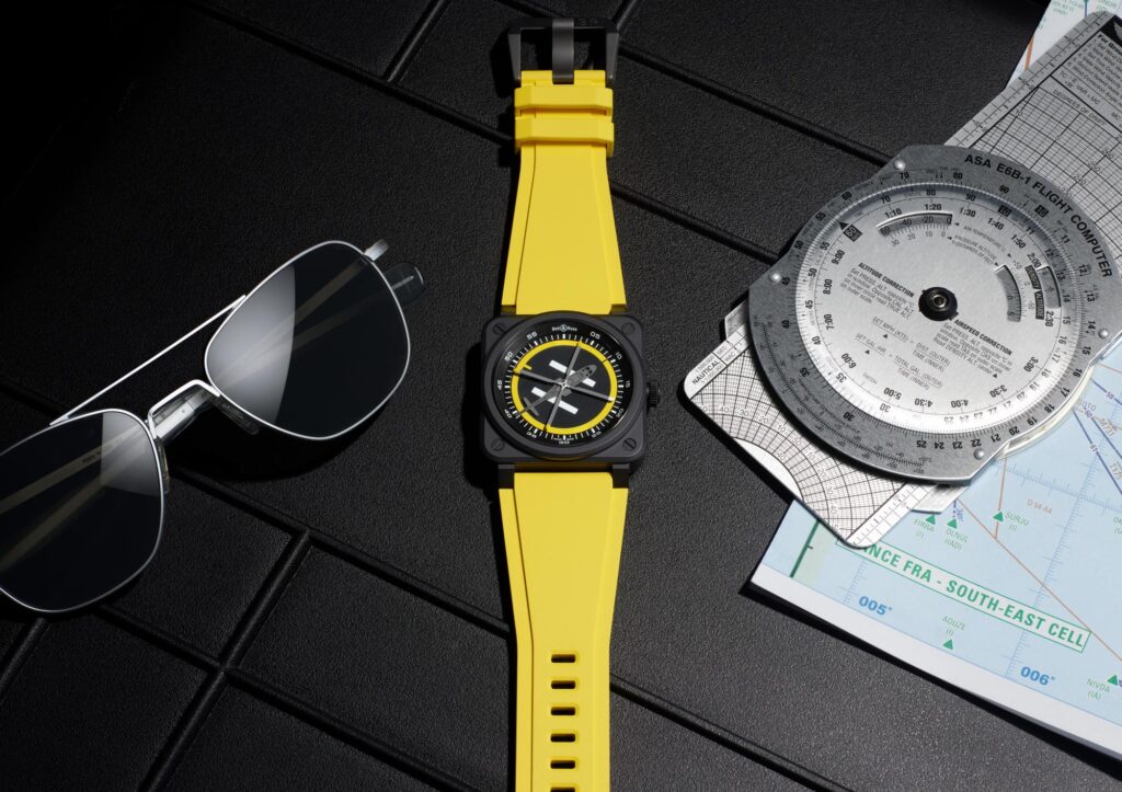 Le carré jaune du secours aérien 28 R13 008 BR03 HELIPAD NM2 V2