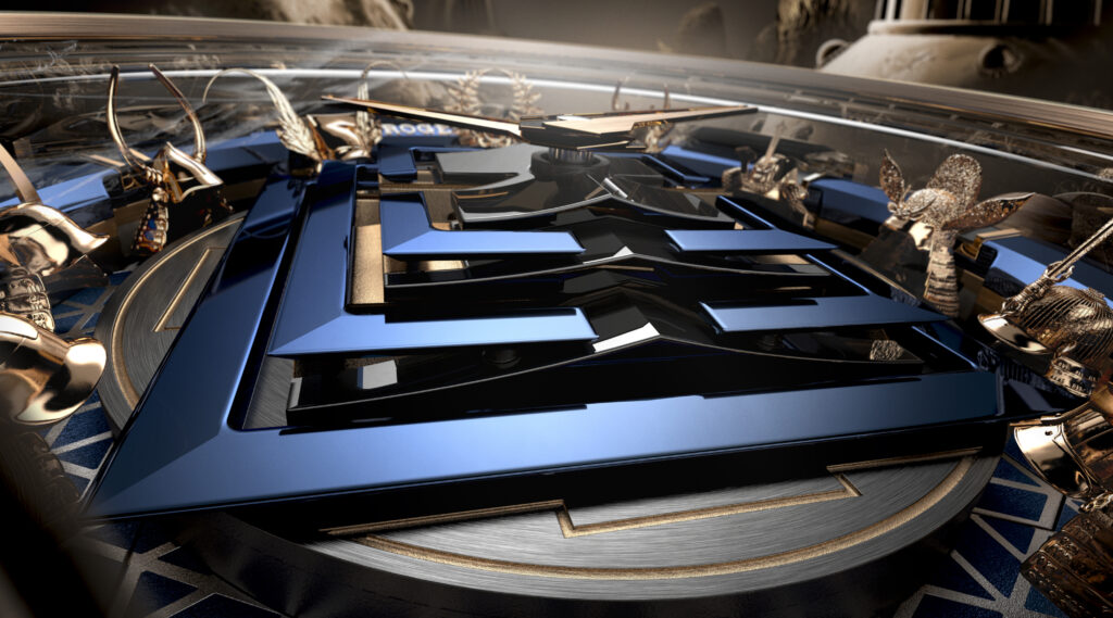 Roger Dubuis grave le blason du samouraï dans son mouvement 32 RDDBEX1139 HD 16 9 CLUP TEMPLE