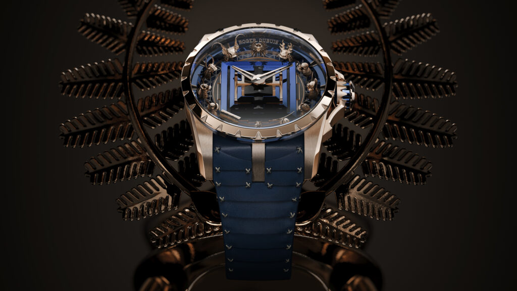 Roger Dubuis grave le blason du samouraï dans son mouvement 41 RDDBEX1139 SD 16 9 6H