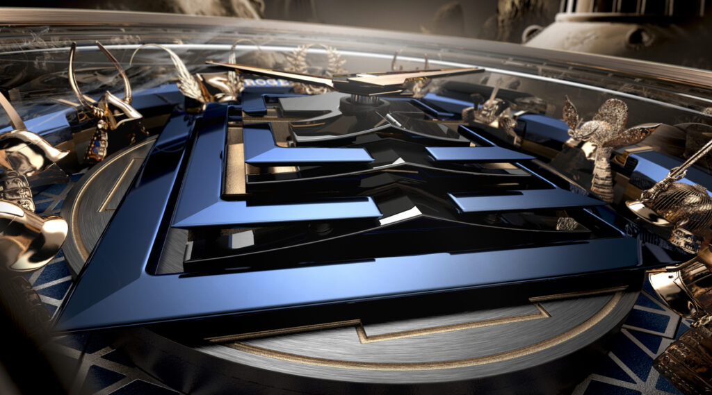 Roger Dubuis grave le blason du samouraï dans son mouvement 30 RDDBEX1139 SD 16 9 CLUP TEMPLE