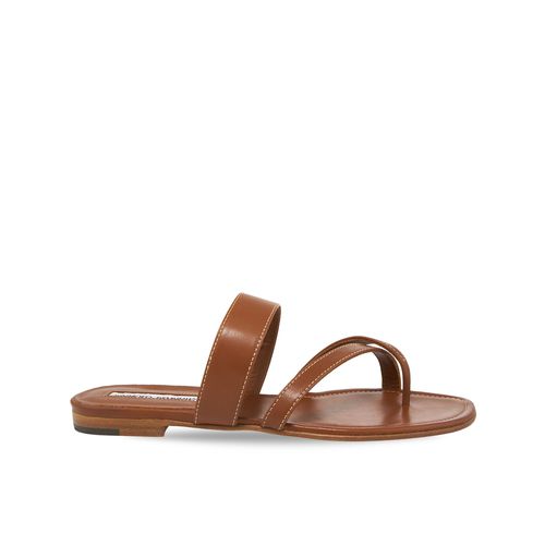 Manolo Blahnik et l’art de marcher : Paris comme carte personnelle 73 SUSACRU CALF BROWN