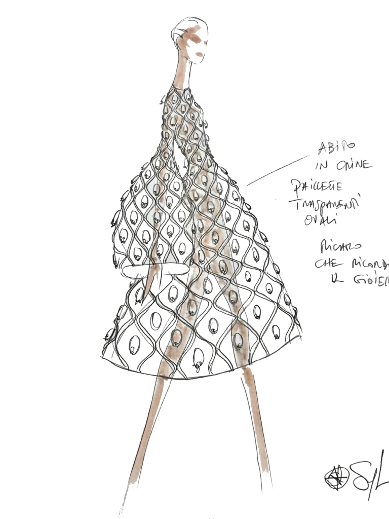 Quand le musée de Cluny devient un atelier de couture 26 SYLVIO GIARDINA DRAWING