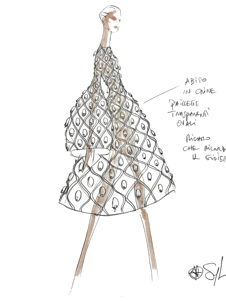Quand le musée de Cluny devient un atelier de couture 27 SYLVIO GIARDINA DRAWINGS