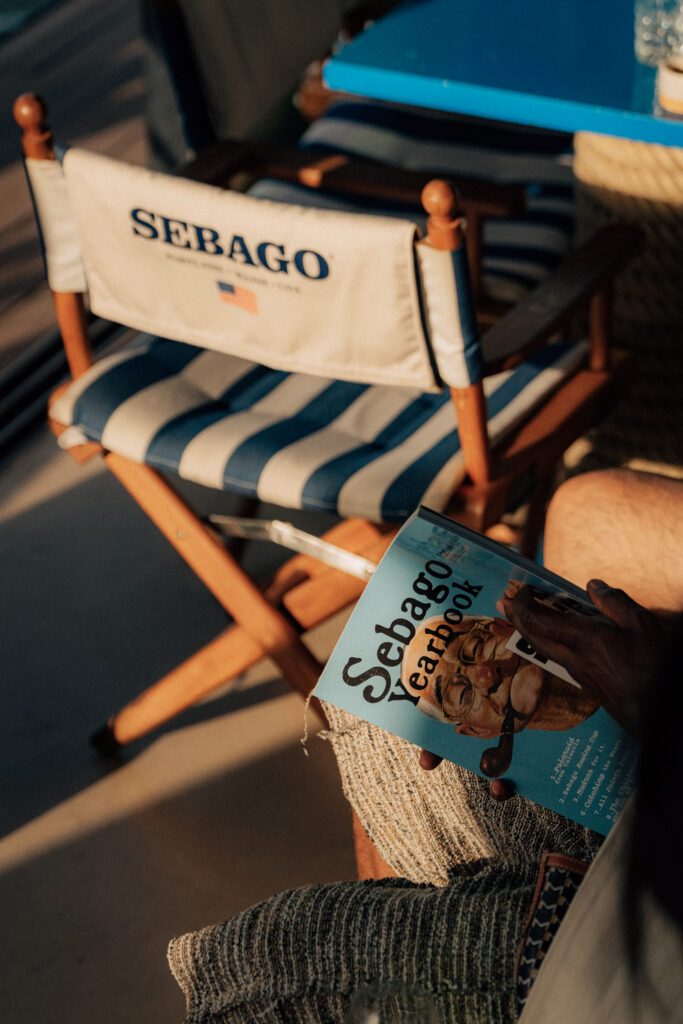 Sebago fête ses 80 ans : le penny loafer part en bateau sur la Seine 53 Sebago @Riviera Fuga Paris SYC 23