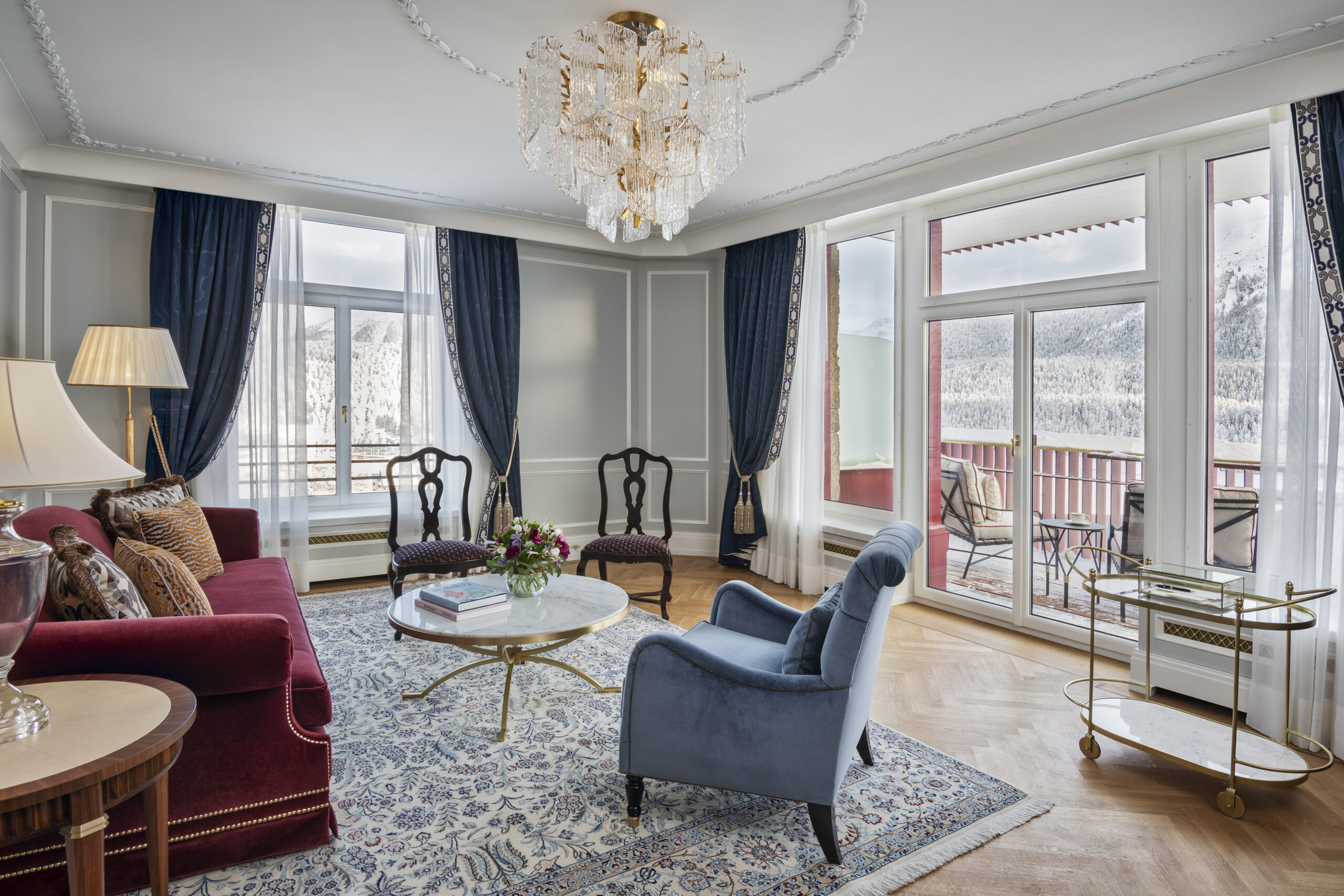 Badrutt's Palace, ou l'art de résister au classement 34 St Moritz Suite 1 301 scaled