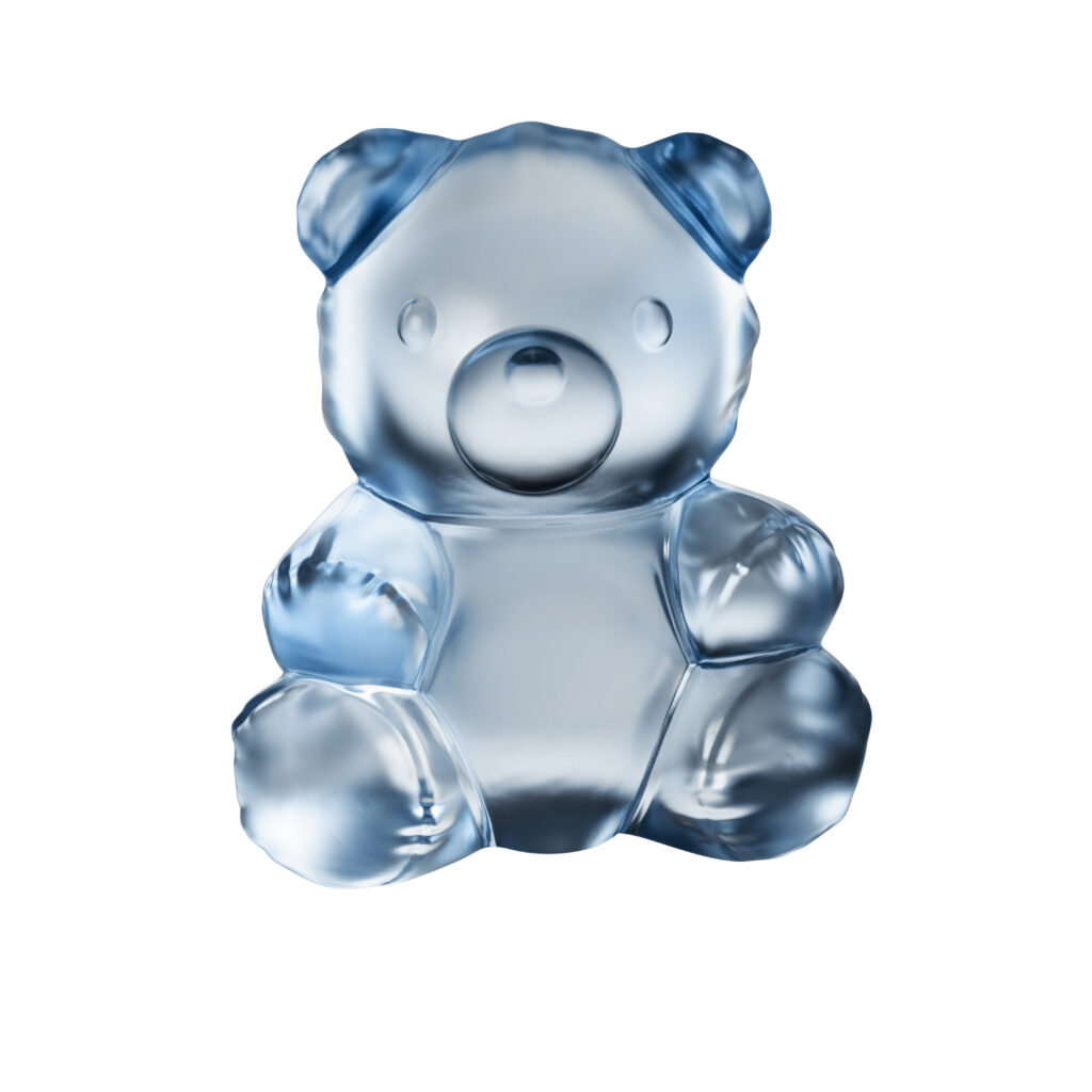 Air de Lalique Chapitre II : l'invisible sculpté 50 TEDDY AIR sculpture large size blue luster ©LALIQUE SA 5