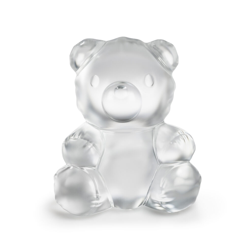 Air de Lalique Chapitre II : l'invisible sculpté 68 TEDDY AIR sculpture large size clear ©LALIQUE SA 4