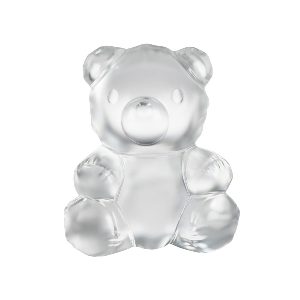 Air de Lalique Chapitre II : l'invisible sculpté 67 TEDDY AIR sculpture large size clear ©LALIQUE SA 5
