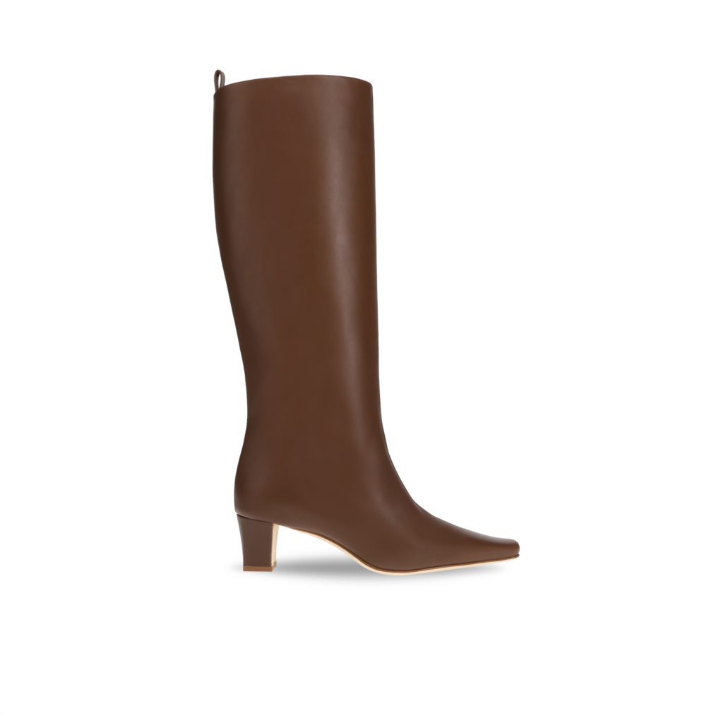 Manolo Blahnik et l’art de marcher : Paris comme carte personnelle 72 TUBO CALF DARK BROWN