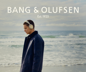 Bang & Olufsen : le son comme compagnon de voyage 61 Travel 2026 BP H100 Digital EN 300x250 Crop Logo 0097