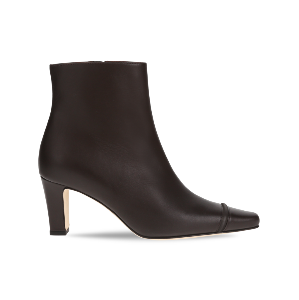 Manolo Blahnik et l’art de marcher : Paris comme carte personnelle 104 VIVECAL CALF DARK BROWN