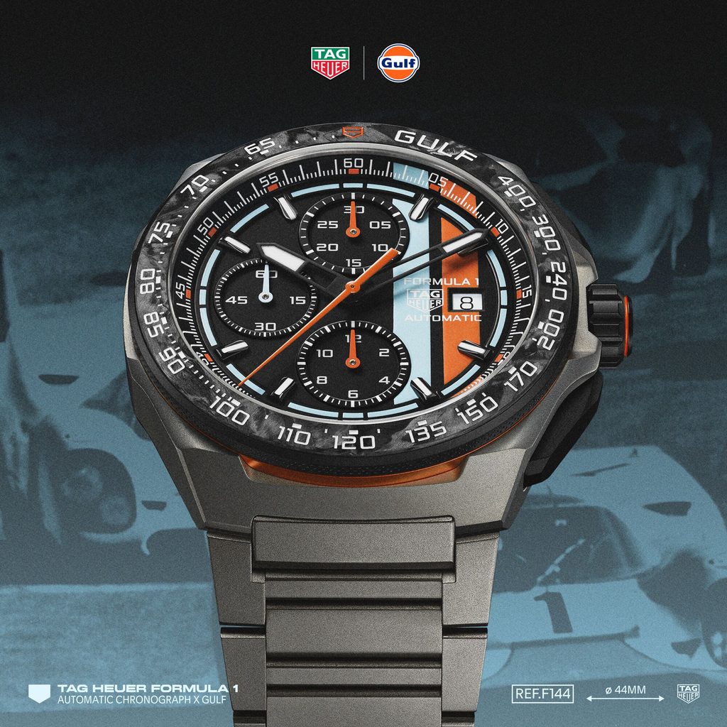 TAG Heuer × Gulf : la quatrième vie d'une icône 31 Web 2000px CBZ208B.BF0009 MUSHROOM 1 1
