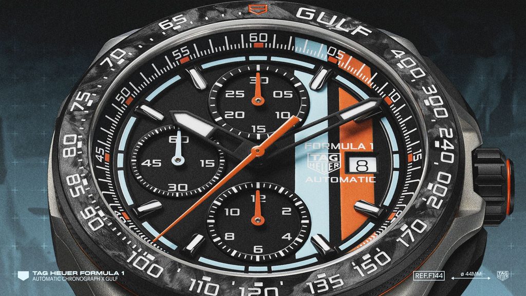 TAG Heuer × Gulf : la quatrième vie d'une icône 34 Web 2000px CBZ208B.BF0009 MUSHROOM 16 9