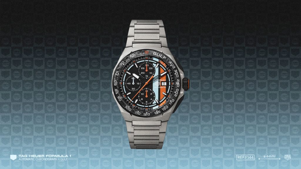 TAG Heuer × Gulf : la quatrième vie d'une icône 40 Web 2000px CBZ208B.BF0009 SOLDAT 16 9