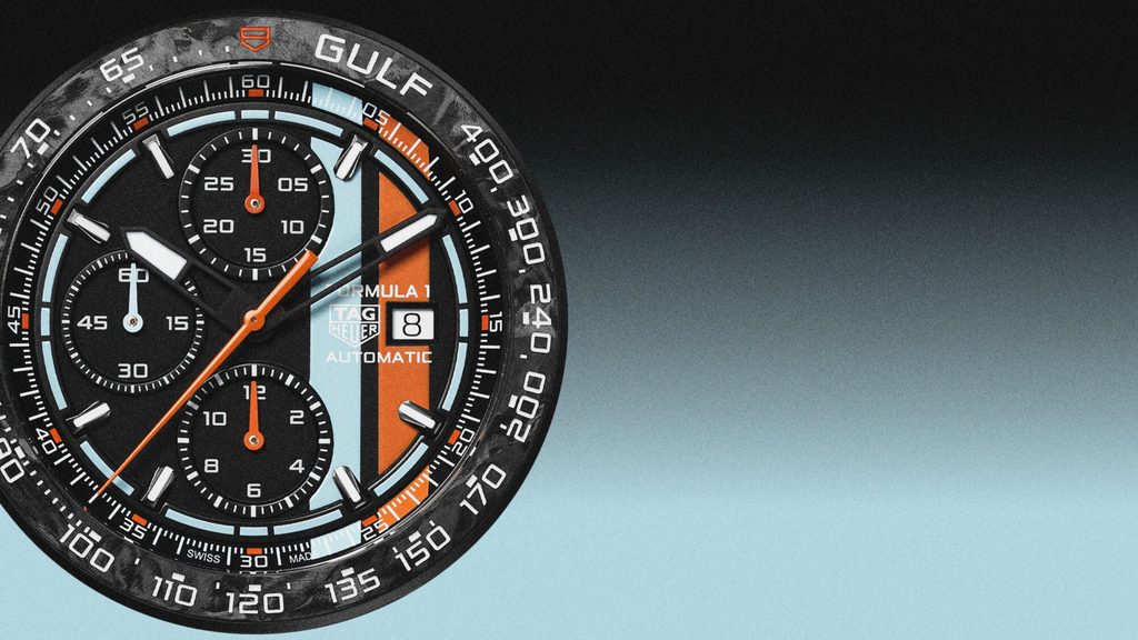 TAG Heuer × Gulf : la quatrième vie d'une icône 48 Web 2000px CLEAN CBZ208B.BF0009 CASE 16 9
