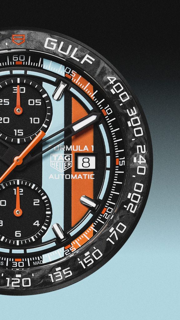 TAG Heuer × Gulf : la quatrième vie d'une icône 47 Web 2000px CLEAN CBZ208B.BF0009 CASE 9 16