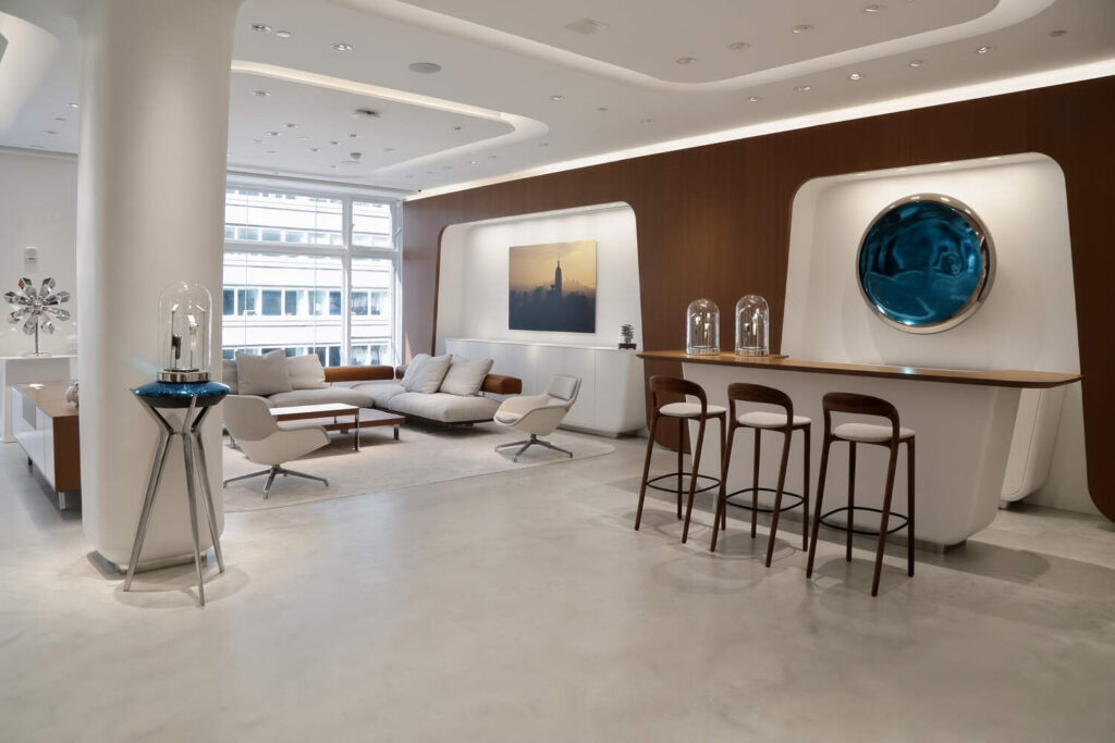 MB&F Crosses the Atlantic: A Watch Fair in the Heart of Manhattan 31 low res MBandF NYC Lounge 02 Wide View Lounge