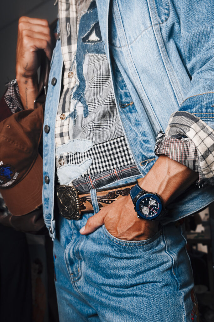 Hublot rejoint KidSuper sur le terrain, entre stade et podium 39 0J7A9295