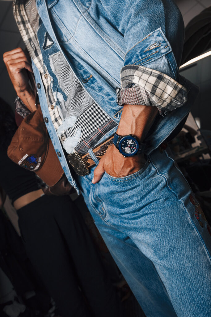 Hublot rejoint KidSuper sur le terrain, entre stade et podium 80 0J7A9298