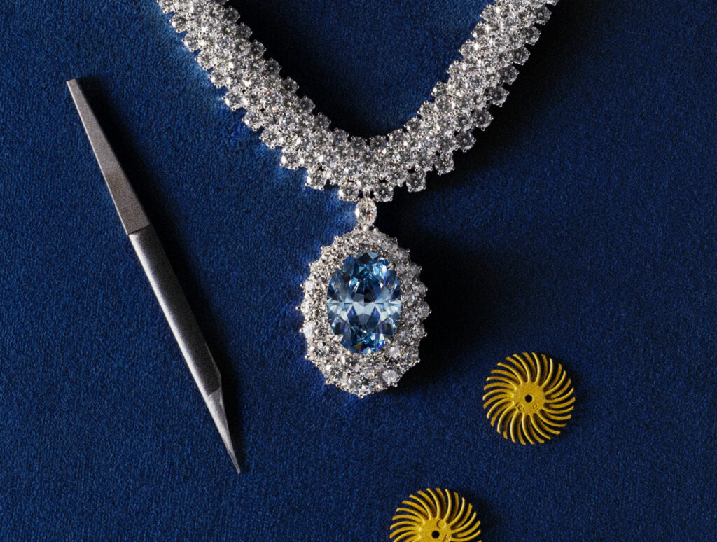 Messika et l'Okavango Blue : le Botswana au cœur d'un diamant de légende 36 2 Messika Corporate Savoir Faire 2026 Collection Terres de Contrastes Okavango Still Life No Frame © AMPM