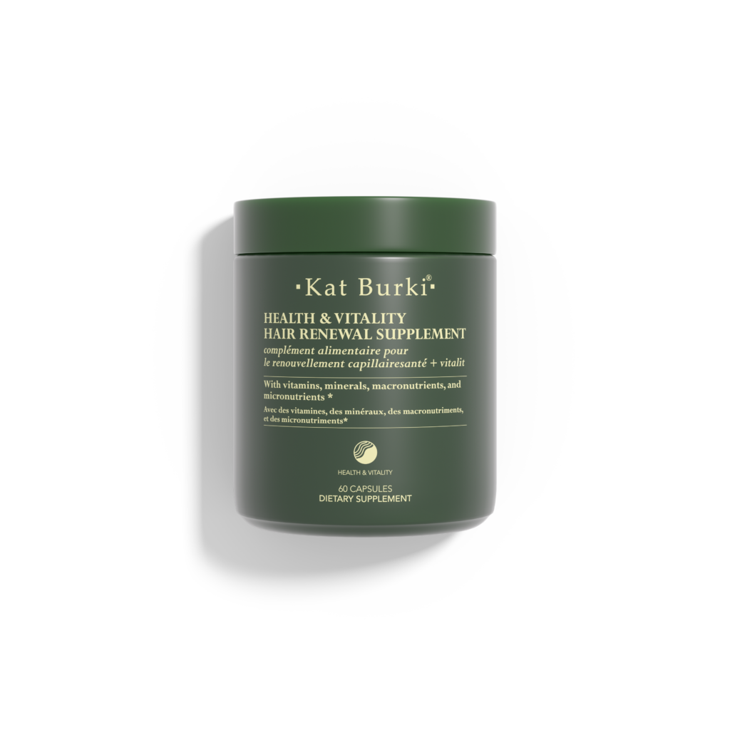 HEALTH & VITALITY HAIR RENEWAL SUPPLEMENT de Kat Burki : quand la Nutri-Cosmétique Cible le cheveu 27 2025 hairsupplement silowhite