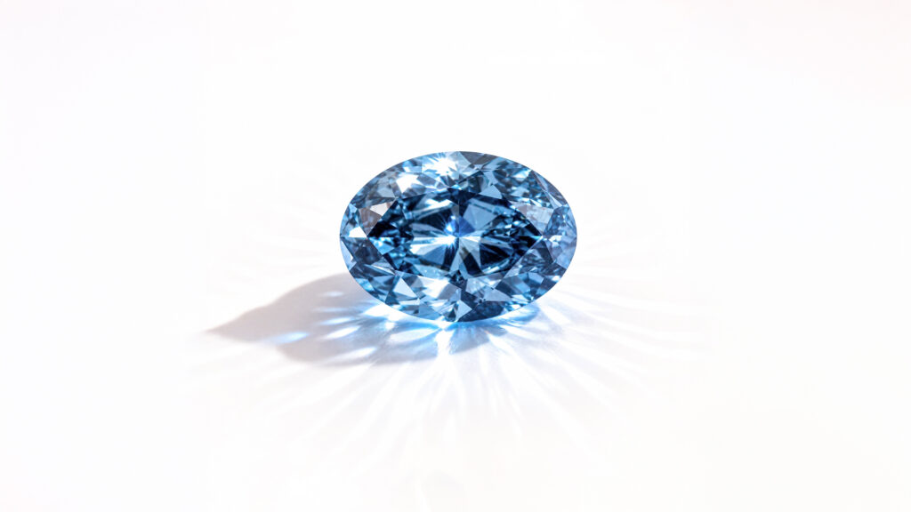 Messika et l'Okavango Blue : le Botswana au cœur d'un diamant de légende 33 6 Messika Corporate Savoir Faire 2026 Okavango Blue Diamond Packshot Still Life 16 9 © Messika