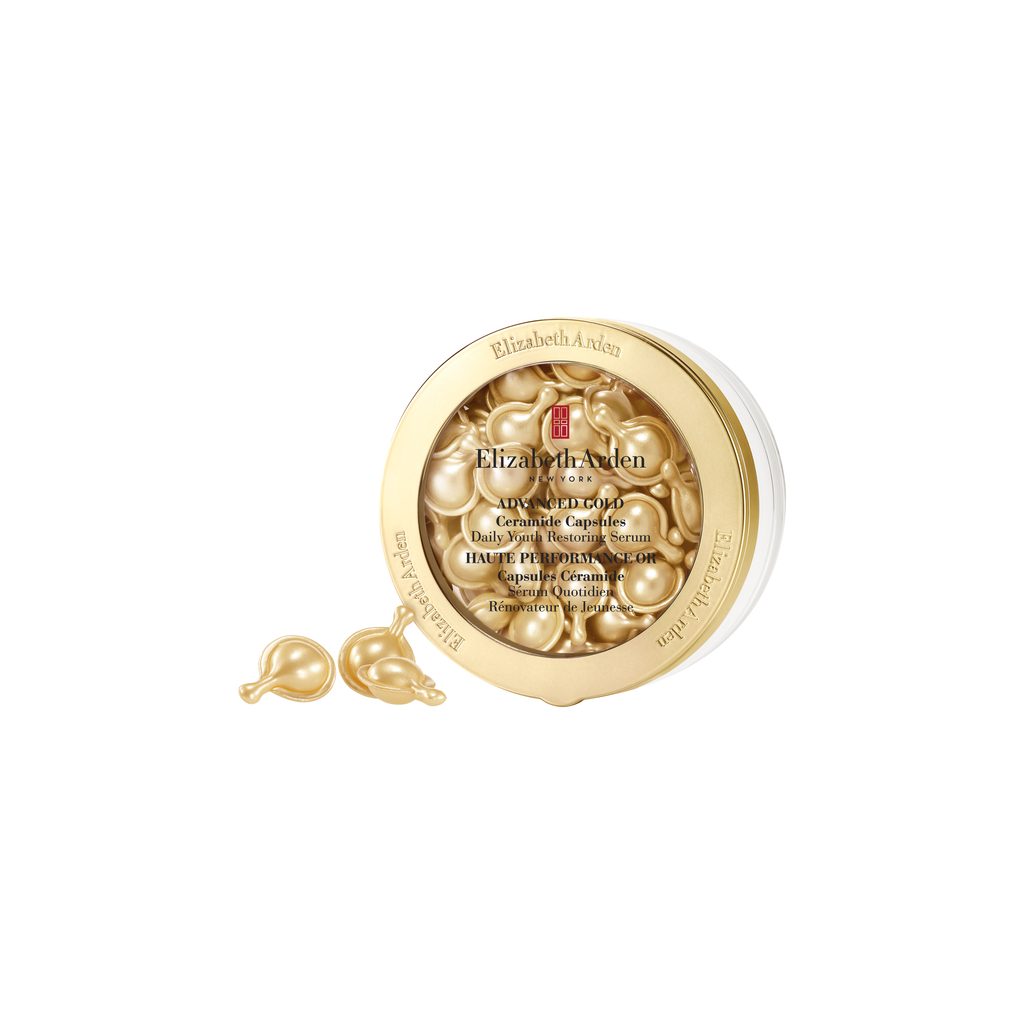Elizabeth Arden détaille une routine en quatre gestes contre le « Heat Aging » 28 Advanced Gold Ceramide Capsules Elizabeth Arden 3