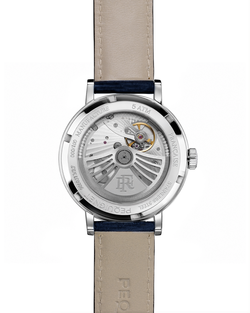 Une montre française sous emblème républicain 26 AttitudeElysee2 dos