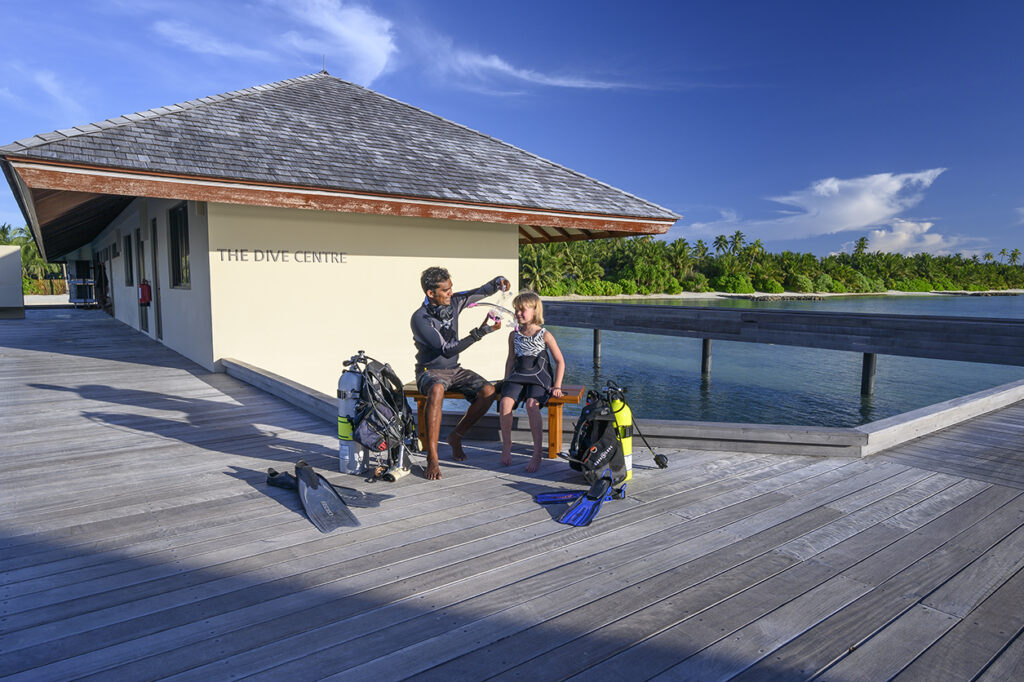 Falhumaafushi, le luxe à l'échelle d'un récif 34 Dive Centre
