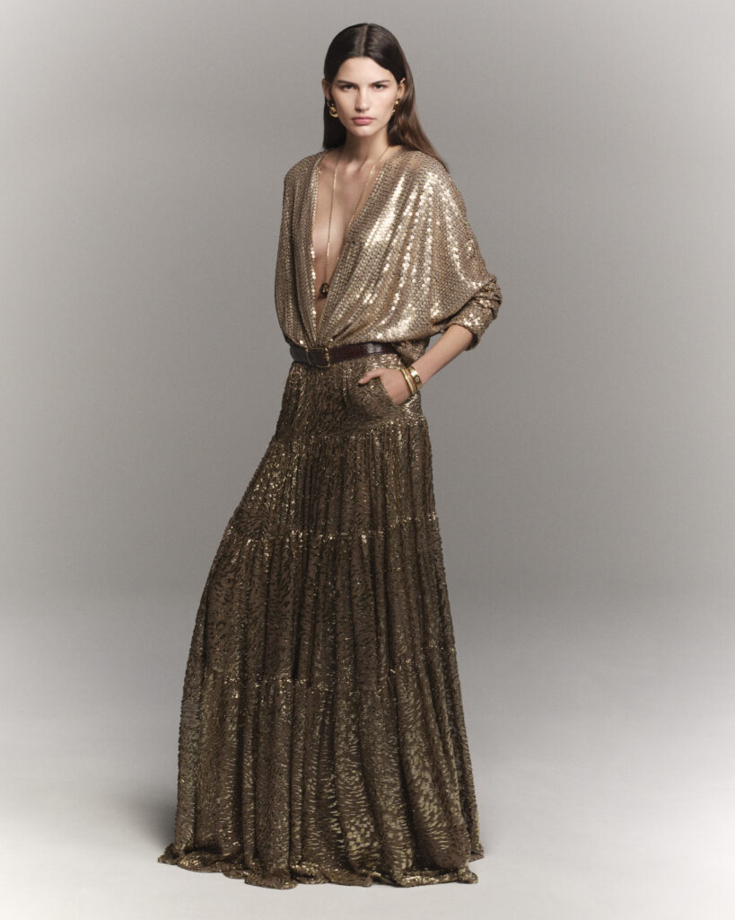 Chez Elie Saab, Beyrouth reste la grammaire secrète du prêt-à-porter 49 ELIE SAAB PRE FALL26 LOOK 38