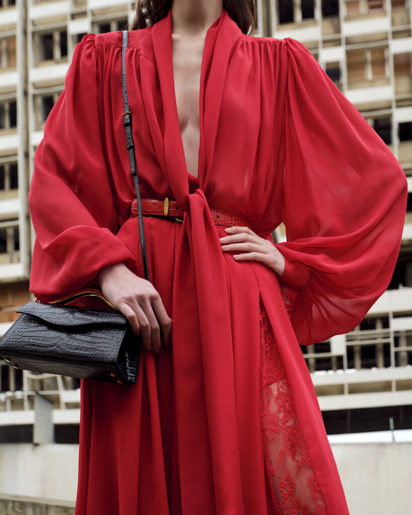 Chez Elie Saab, Beyrouth reste la grammaire secrète du prêt-à-porter 101 ELIE SAAB PRE FALL26 Look 13 bis 1