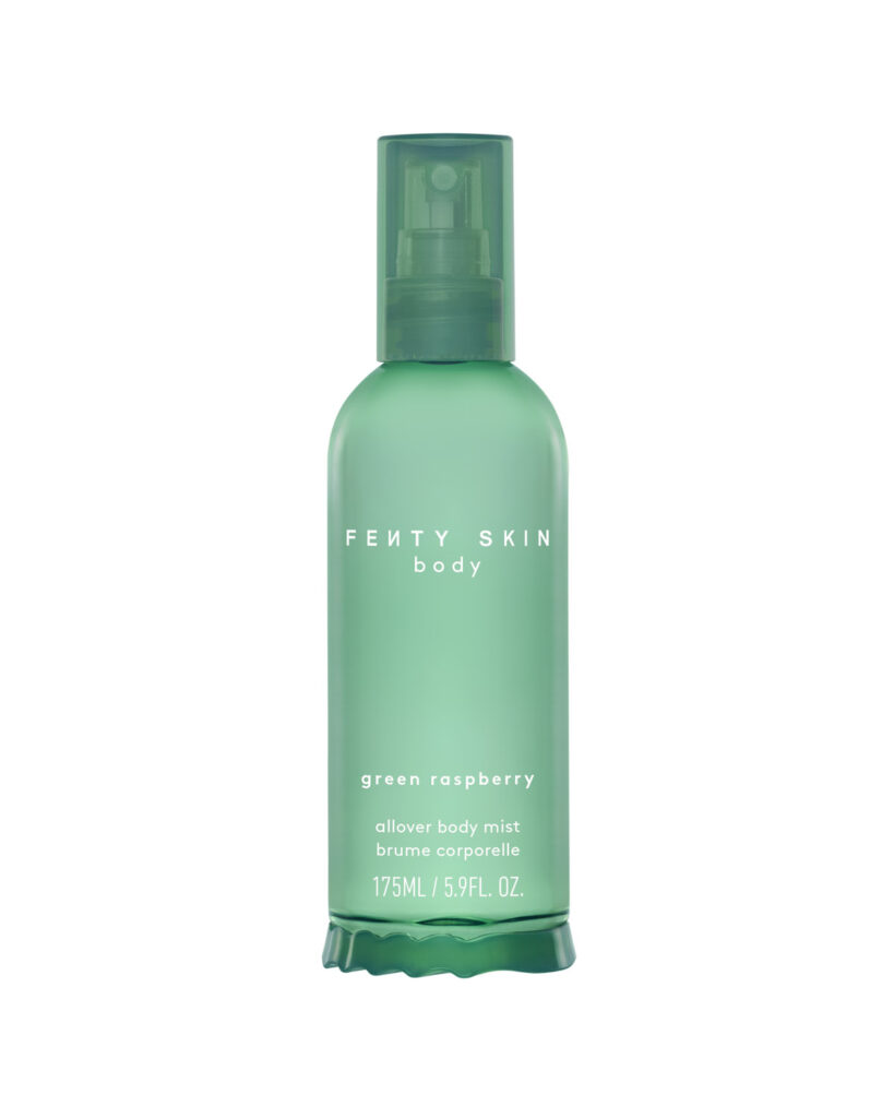 Fenty Skin fait du corps un terrain de superposition olfactive 25 FSB FALL25 T2PRODUCT SILO ALL OVER BODY MIST GREEN RASPBERRY 1200x1500 72DPI