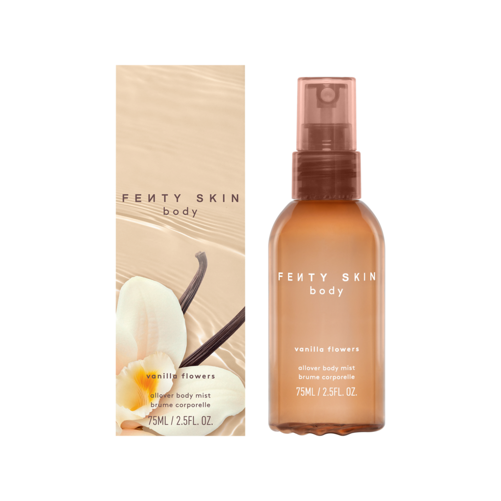 Fenty Skin fait du corps un terrain de superposition olfactive 32 FSB FALL25 T2PRODUCT SILO MINI ALL OVER BODY MIST VANILLA FLOWERS 2000x2000 300DPI