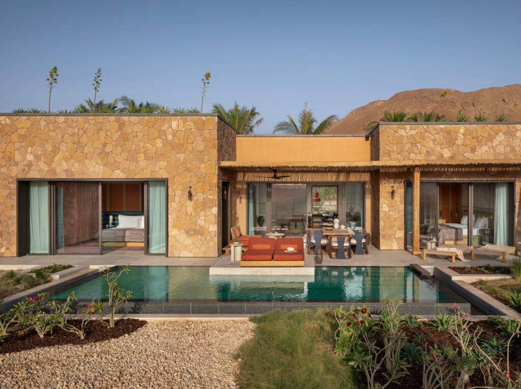 AMAALA veut réinventer le voyage bien-être. À quelle échelle peut-on encore appeler cela un sanctuaire ? 72 Four Bedroom Pool Villa Exterior