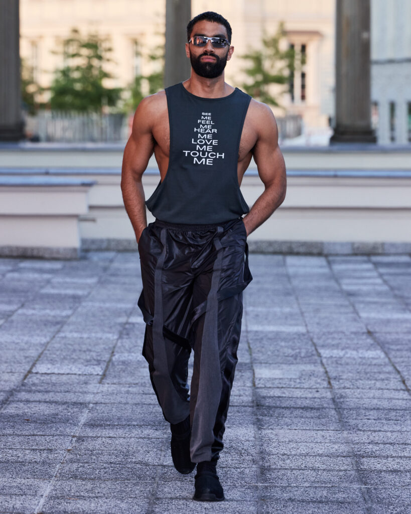 GmbH ressuscite l'histoire effacée de la mode berlinoise 52 GmbH SS27 Runway106 by FinneganKoichiGodenschweger for BFW 4x5