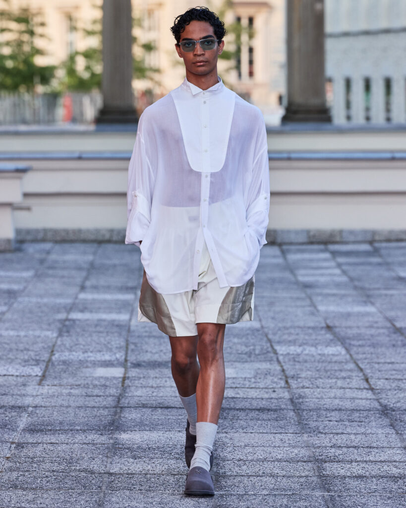 GmbH ressuscite l'histoire effacée de la mode berlinoise 39 GmbH SS27 Runway57 by FinneganKoichiGodenschweger for BFW 4x5 1
