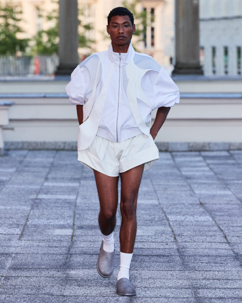 GmbH ressuscite l'histoire effacée de la mode berlinoise 49 GmbH SS27 Runway95 by FinneganKoichiGodenschweger for BFW 4x5 1